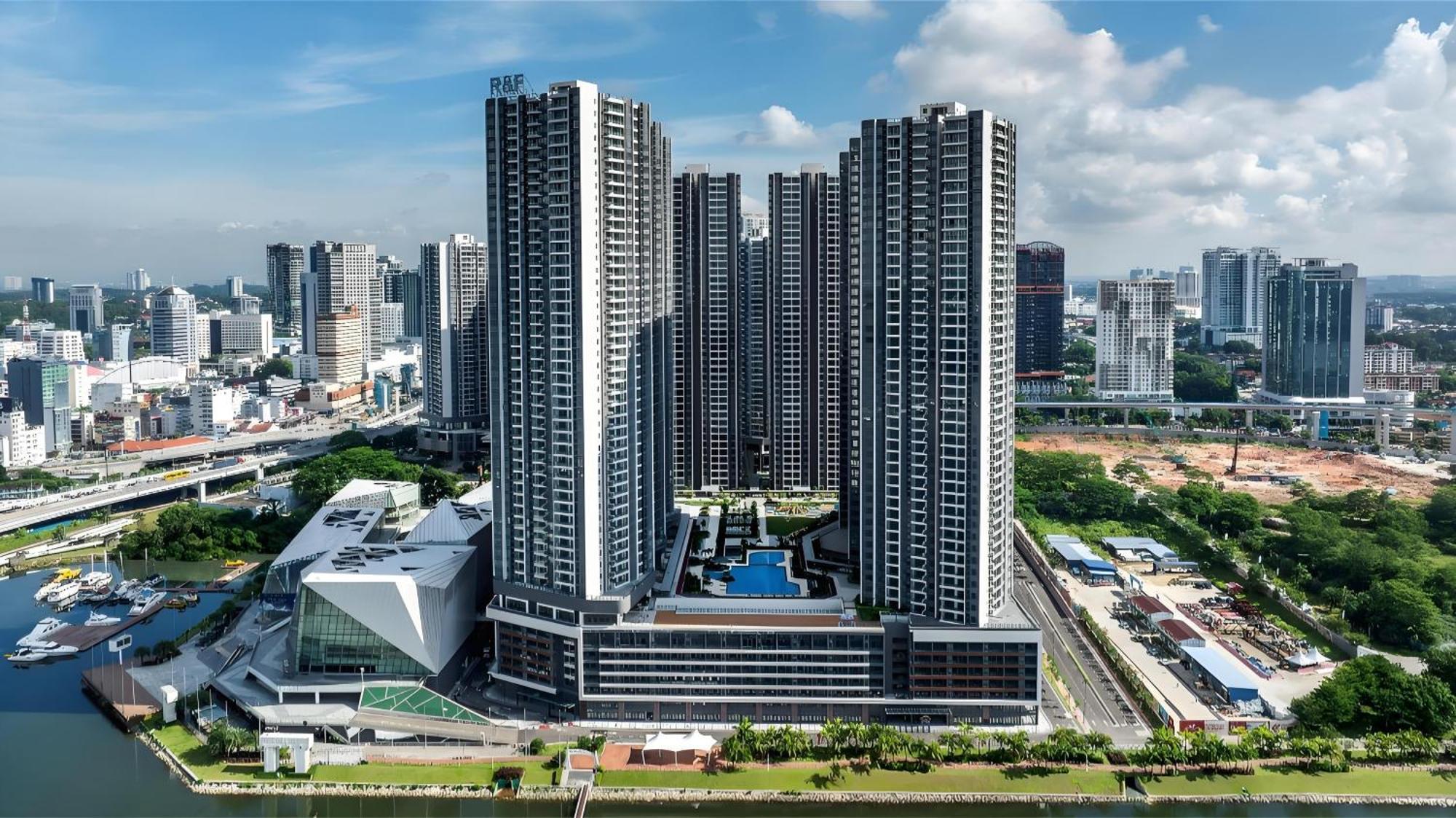 Apartment R&f Princess Cove Seine Region By Fuju With Seaview At Jb Centre#adjacent To Singapore#5 Mins Walk To Clq#self Check-in#free Parking *