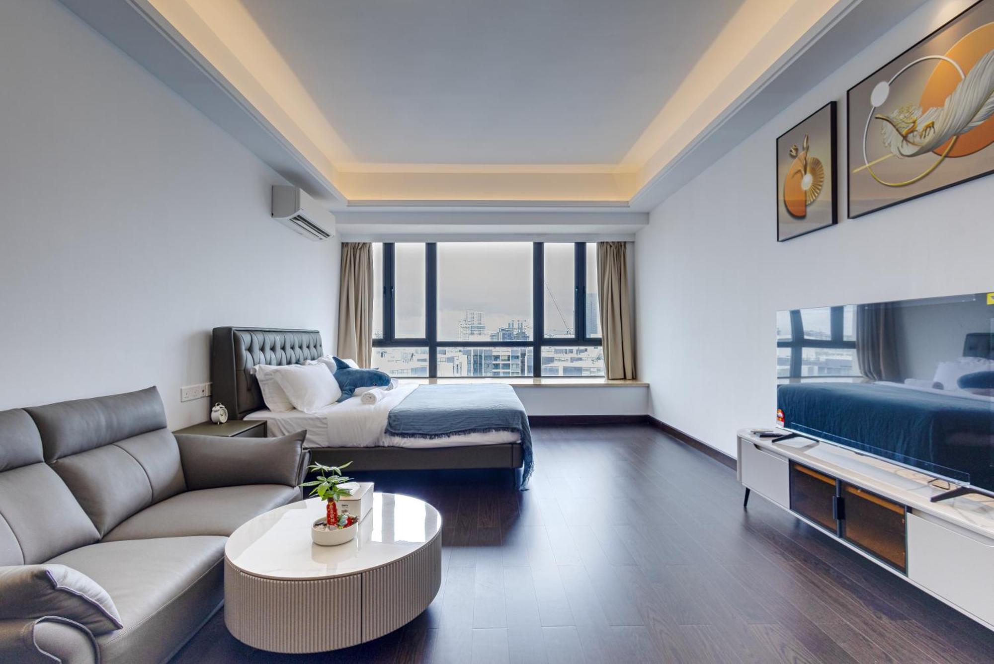 R&f Princess Cove Seine Region By Fuju With Seaview At Jb Centre#adjacent To Singapore#5 Mins Walk To Clq#self Check-in#free Parking Apartment