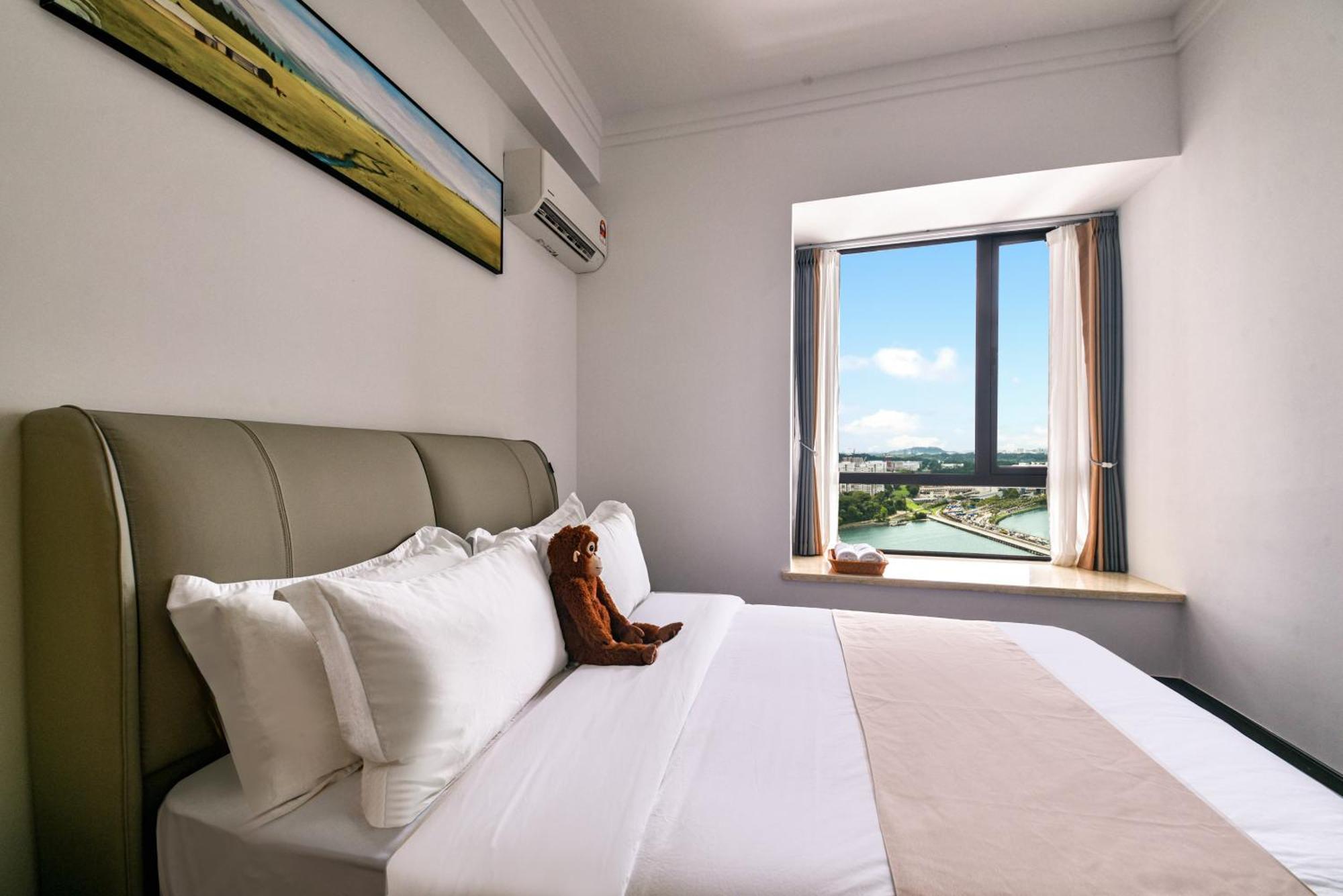 R&f Princess Cove Seine Region By Fuju With Seaview At Jb Centre#adjacent To Singapore#5 Mins Walk To Clq#self Check-in#free Parking Apartment *